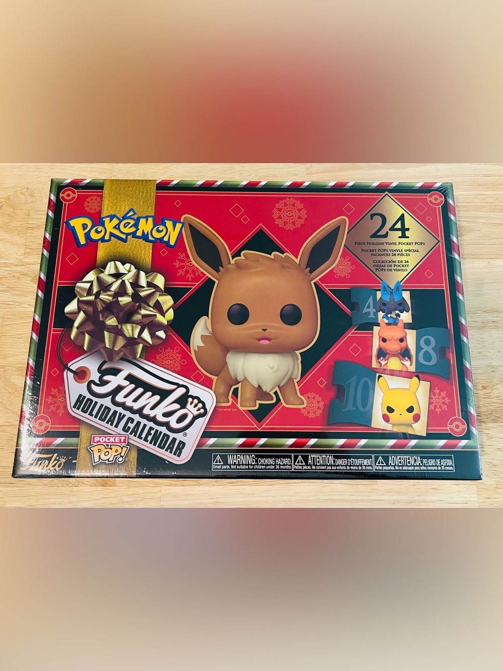 Funko Pokémon Pocket Pop! Holiday Advent Calendar 24 Figures 2023 SEALED NIB
